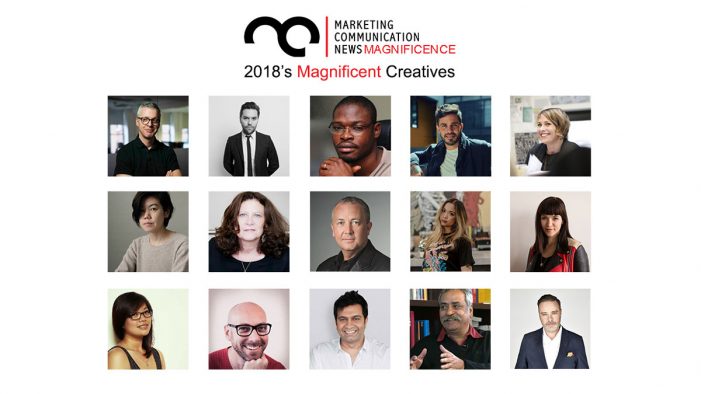 MarComm’s Magnificence – 2018’s Magnificent Creatives